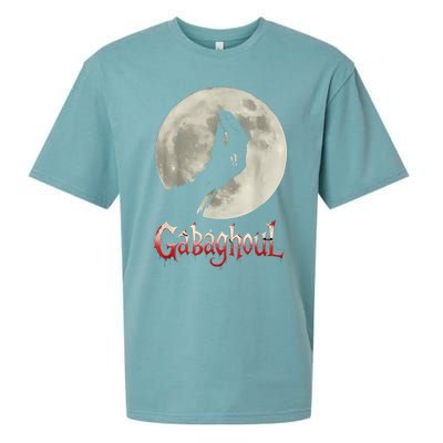 Hand Moon Gabagool Halloween Sueded Cloud Jersey T-Shirt