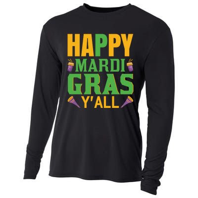 Happy Mardi Gras Ya'll Cooling Performance Long Sleeve Crew