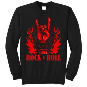 Heavy Metal Guitar Death Metal Rock N Roll Music Sweatshirt