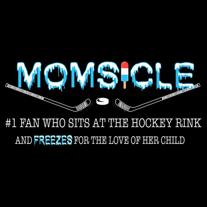 Hockey Mom Gifts For Women Mother's Day Momsicle Mom Funny Premium TShirt Impact Tech Backpack