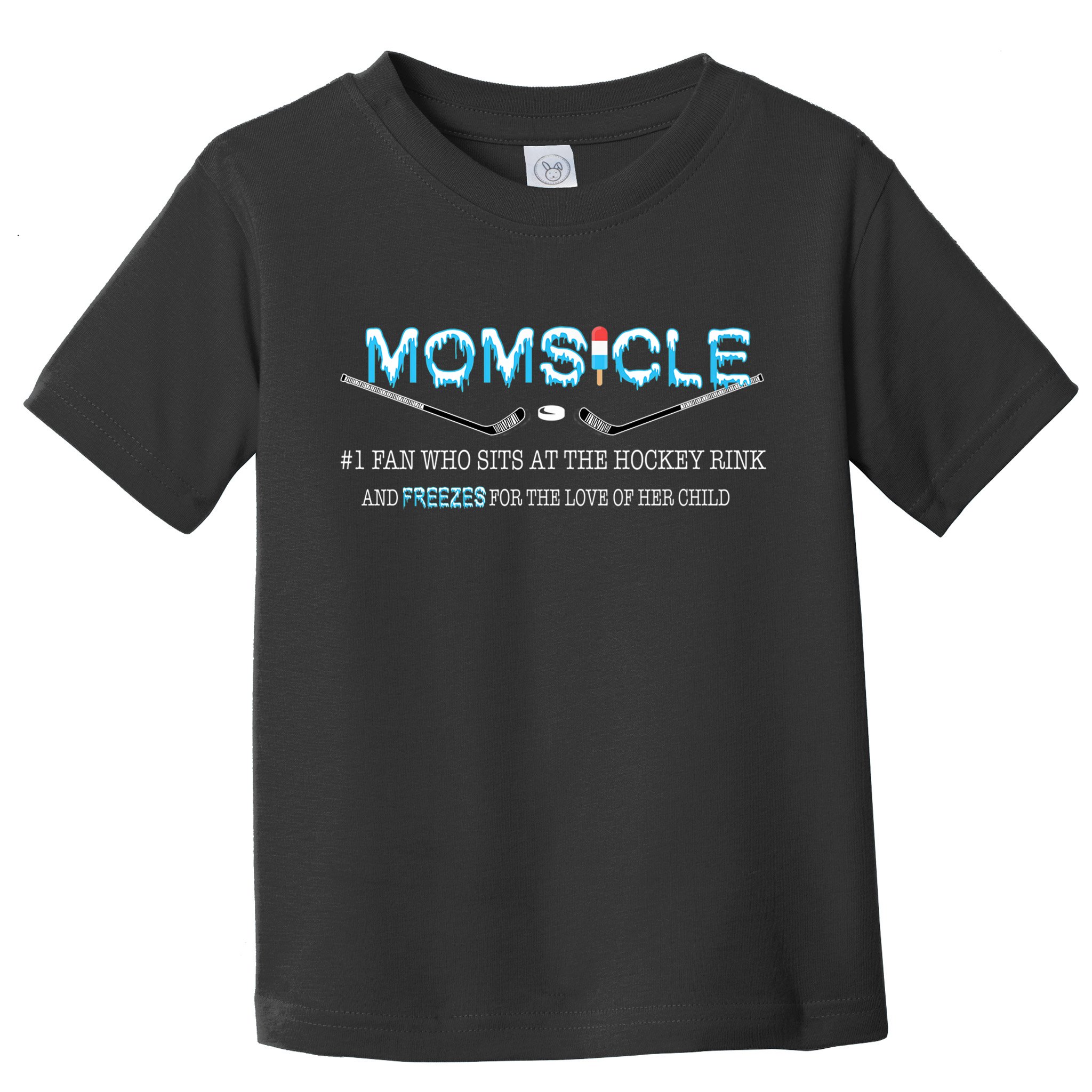 Hockey Mom Gifts For Women Mother's Day Momsicle Mom Funny Premium TShirt Toddler T-Shirt