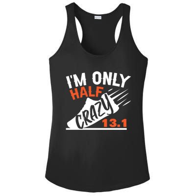 Half Marathon Gift Ladies PosiCharge Competitor Racerback Tank