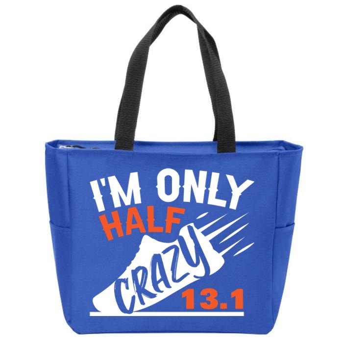 Half Marathon Gift Zip Tote Bag