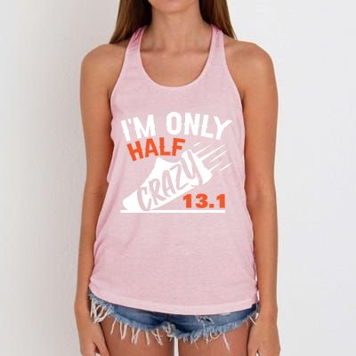 Half Marathon Gift Women's Knotted Racerback Tank