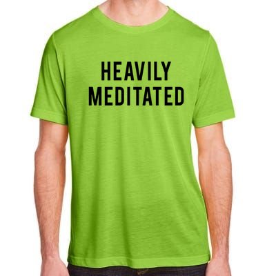 Heavily Meditated Gift Adult ChromaSoft Performance T-Shirt