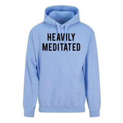 Heavily Meditated Gift Unisex Surf Hoodie