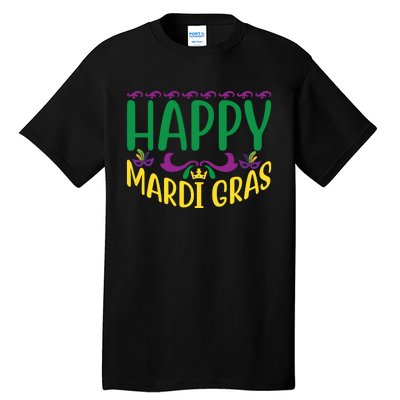 Happy Mardi Gras Tall T-Shirt