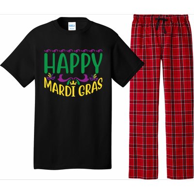 Happy Mardi Gras Pajama Set