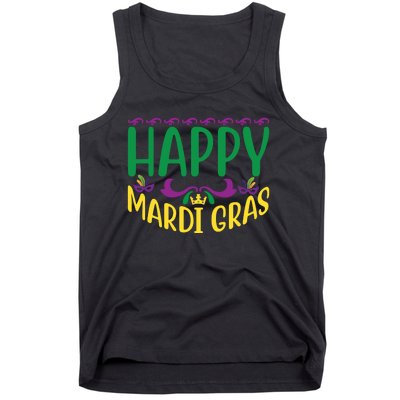 Happy Mardi Gras Tank Top