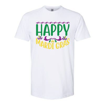 Happy Mardi Gras Softstyle CVC T-Shirt