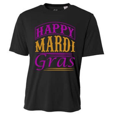 Happy Mardi Gras Cooling Performance Crew T-Shirt