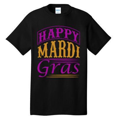 Happy Mardi Gras Tall T-Shirt