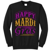 Happy Mardi Gras Tall Sweatshirt