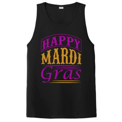 Happy Mardi Gras PosiCharge Competitor Tank