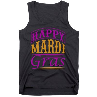 Happy Mardi Gras Tank Top