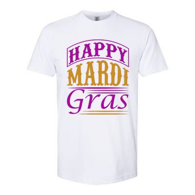 Happy Mardi Gras Softstyle CVC T-Shirt