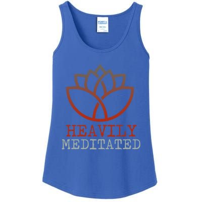 Heavily Meditated Gift Ladies Essential Tank