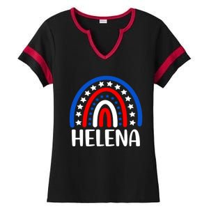 Helena Montana Gift I Love Helena Montana Usa Gift Ladies Halftime Notch Neck Tee