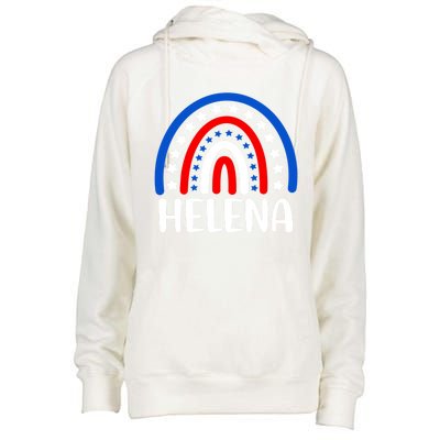 Helena Montana Gift I Love Helena Montana Usa Gift Womens Funnel Neck Pullover Hood