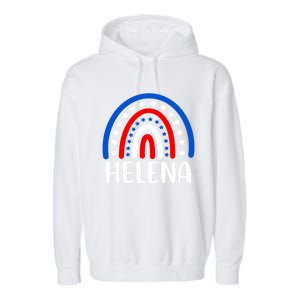 Helena Montana Gift I Love Helena Montana Usa Gift Garment-Dyed Fleece Hoodie