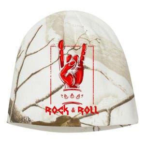 Heavy Metal Guitar Death Metal Rock N Roll Music Kati - Camo Knit Beanie