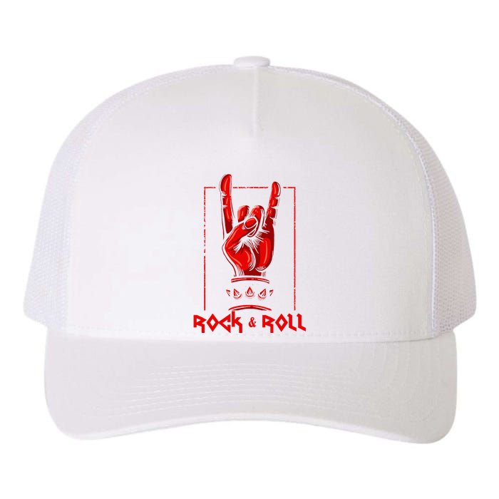 Heavy Metal Guitar Death Metal Rock N Roll Music Yupoong Adult 5-Panel Trucker Hat