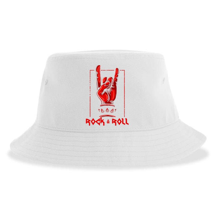 Heavy Metal Guitar Death Metal Rock N Roll Music Sustainable Bucket Hat