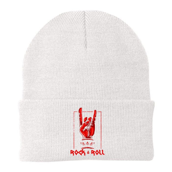 Heavy Metal Guitar Death Metal Rock N Roll Music Knit Cap Winter Beanie