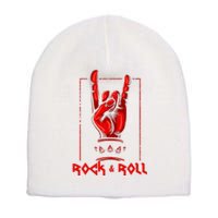 Heavy Metal Guitar Death Metal Rock N Roll Music Short Acrylic Beanie