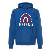 Helena Montana Gift I Love Helena Montana Usa Gift Premium Hoodie