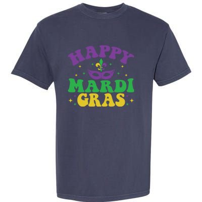 Happy Mardi Gras Garment-Dyed Heavyweight T-Shirt