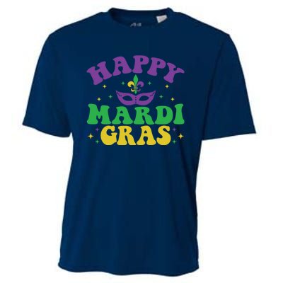 Happy Mardi Gras Cooling Performance Crew T-Shirt