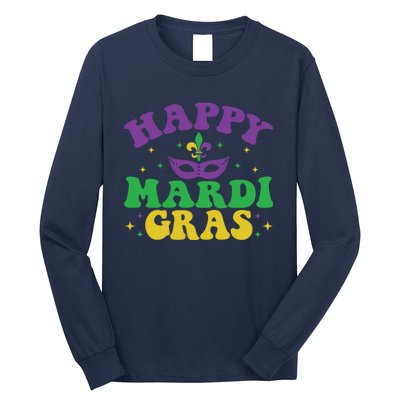 Happy Mardi Gras Long Sleeve Shirt