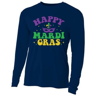 Happy Mardi Gras Cooling Performance Long Sleeve Crew