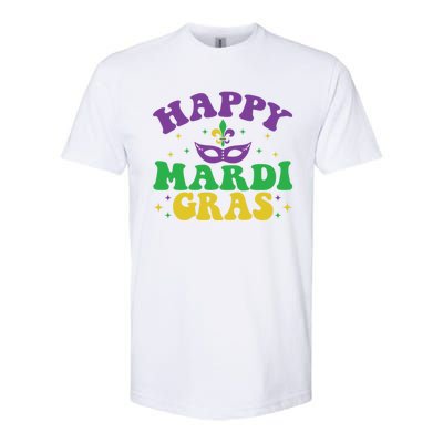 Happy Mardi Gras Softstyle® CVC T-Shirt