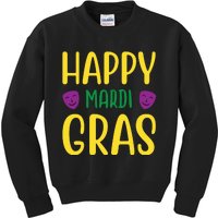 Happy Mardi Gras Kids Sweatshirt