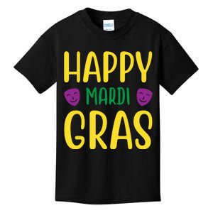 Happy Mardi Gras Kids T-Shirt