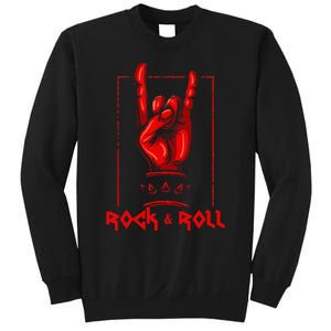 Heavy Metal Guitar Death Metal Rock N Roll Music Sweatshirt