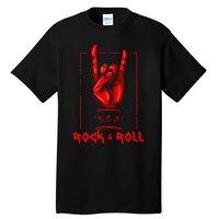 Heavy Metal Guitar Death Metal Rock N Roll Music Tall T-Shirt