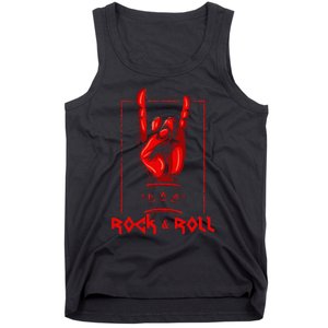 Heavy Metal Guitar Death Metal Rock N Roll Music Tank Top