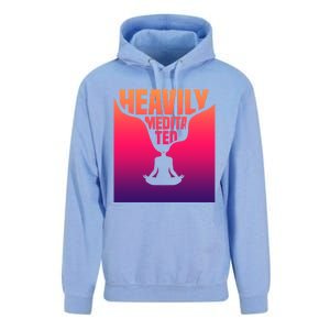 Heavily Meditated Great Gift Yoga Spiritual Meditation Great Gift Unisex Surf Hoodie