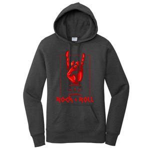 Heavy Metal Guitar Death Metal Rock N Roll Music Women's Pullover Hoodie