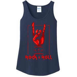 Heavy Metal Guitar Death Metal Rock N Roll Music Ladies Essential Tank