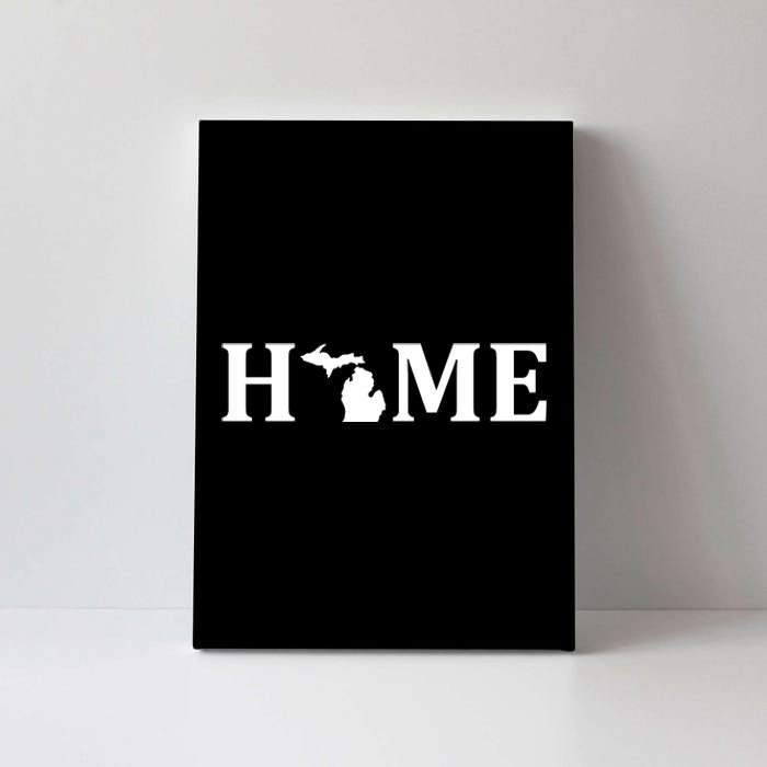 Home Michigan Great Lake State MI Est 1837 Home Canvas