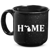 Home Michigan Great Lake State MI Est 1837 Home 15oz Campfire Ceramic Mug