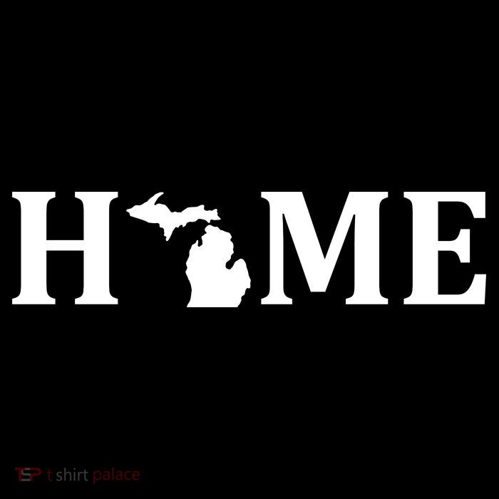 Home Michigan Great Lake State MI Est 1837 Home Tie-Dye T-Shirt