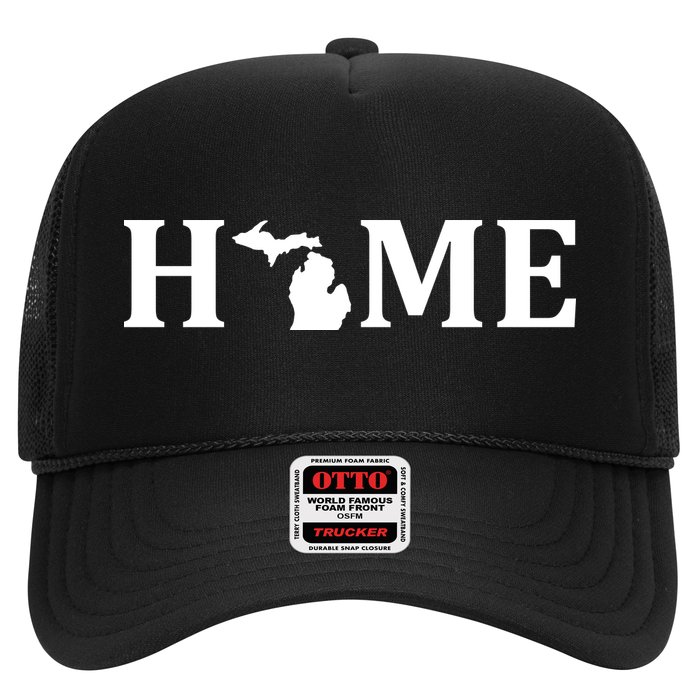 Home Michigan Great Lake State MI Est 1837 Home Trucker Hat