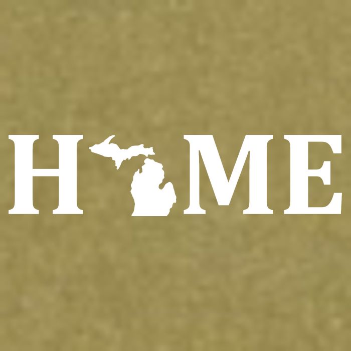 Home Michigan Great Lake State MI Est 1837 Home Garment-Dyed Women's Muscle Tee