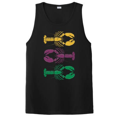 Happy Mardi Gras 2024 Crawfish Matching Party Vintage PosiCharge Competitor Tank