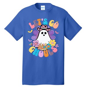 Halloween Meaningful Gift Lets Go Ghouls Gift Tall T-Shirt